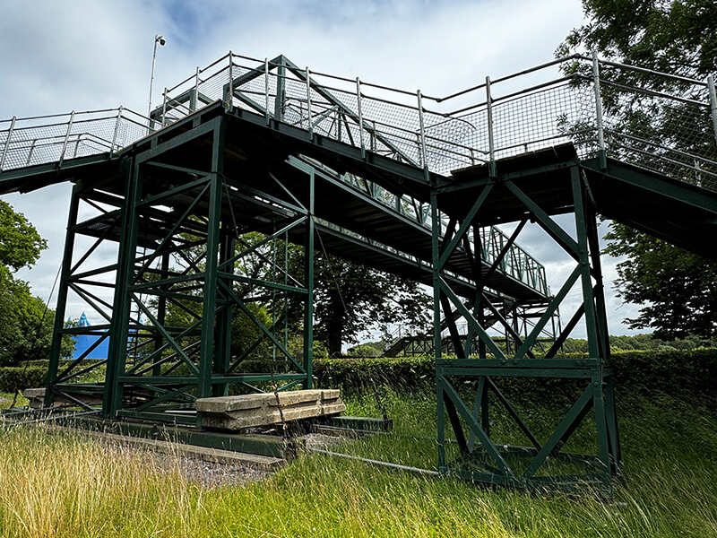 F1 - Pedestrian Bridge – West Entrance