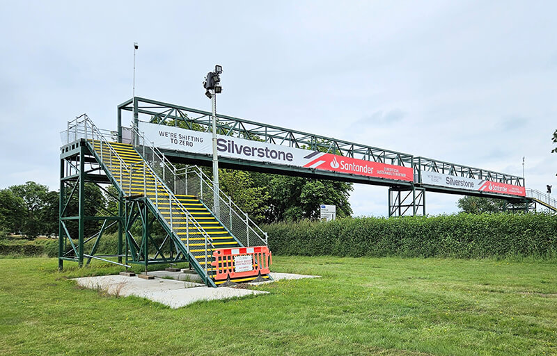 F1 - Temporary Footbridge – West Entrance