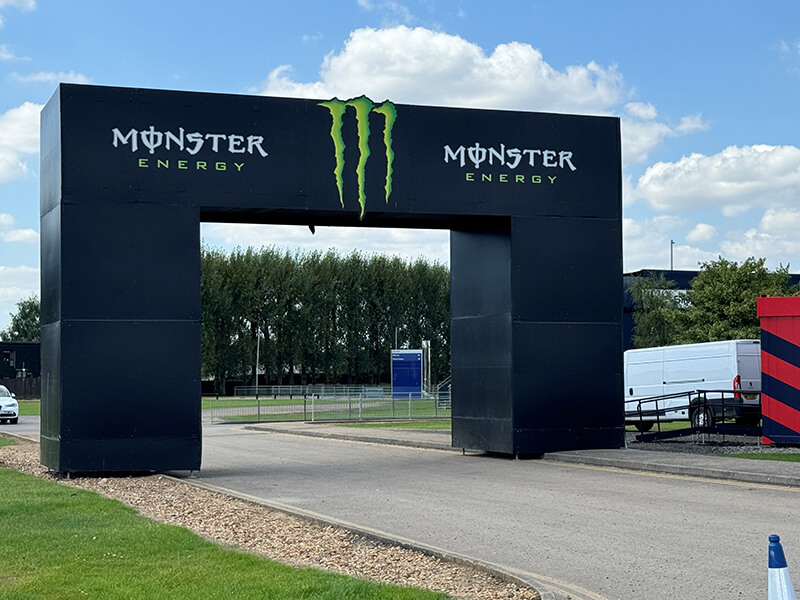 Moto GP – Monster Entry Gantry
